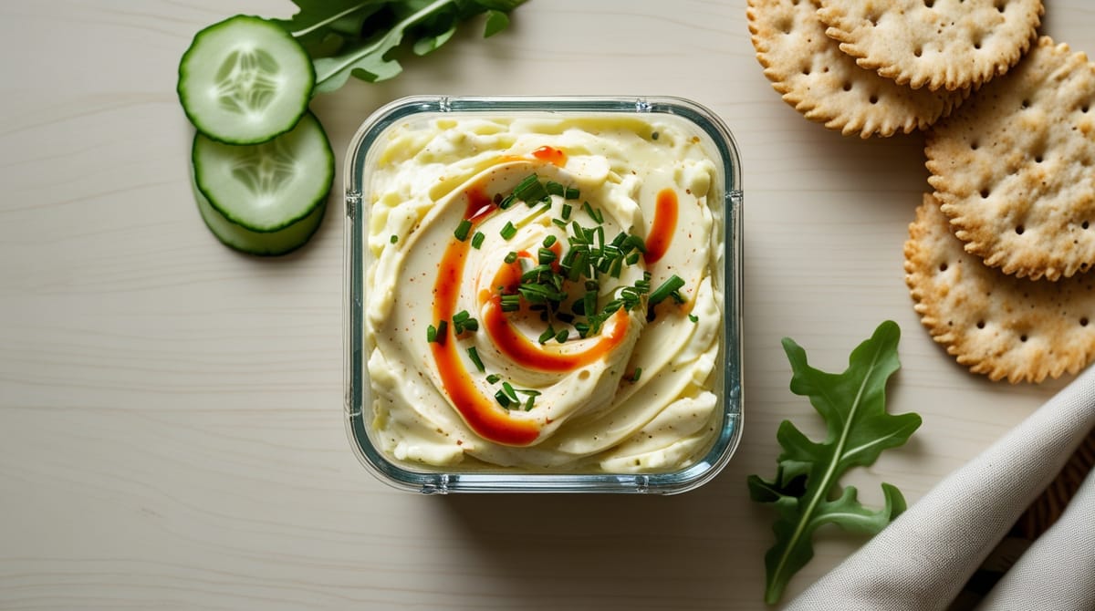 🥚 Eiwitrijke Eiersalade op Wasa Crackers