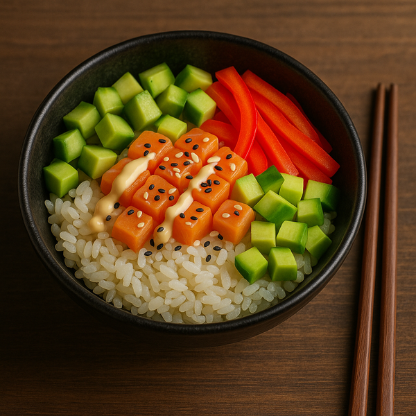 Simpel Pokébowl Recept: Zalm vs. Kip Edition