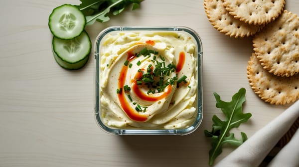 🥚 Eiwitrijke Eiersalade op Wasa Crackers